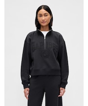 ヴィンテージソフト Gap1969ロゴ ハーフジップ プルオーバー