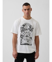 ◆レッド・ツェッペリン リラックスフィット グラフィックTシャツ