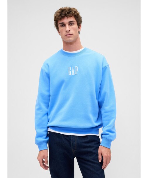 ヴィンテージソフト オーバーサイズ GAPロゴ スウェットシャツ