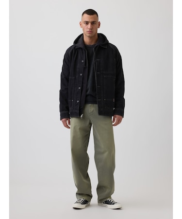 バギーカーキパンツ