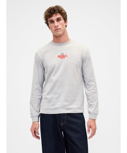 ゴジラ グラフィック GAPロゴ Tシャツ