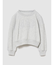 ヴィンテージソフト フレンチテリー クロップド GAPロゴ スウェットシャツ (キッズ)