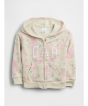 babyGap リラックスフィット GAPロゴ フレンチテリー ジップアップパーカー