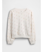 ヴィンテージソフト ウェッジ クルーネック スウェットシャツ (キッズ)