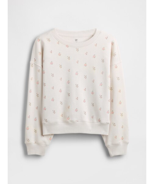 ヴィンテージソフト ウェッジ クルーネック スウェットシャツ (キッズ)