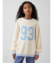 オーバーサイズ チュニックセーター (キッズ)