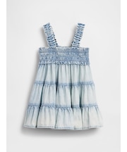 デニム ティアード ワンピース (ベビー)