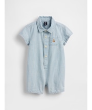 ポケットショートカバーオール (ベビー)