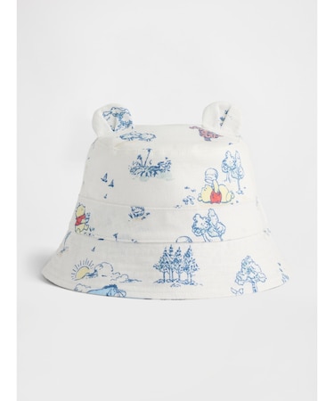くまのプーさん コットンガーゼ バケットハット (ベビー)