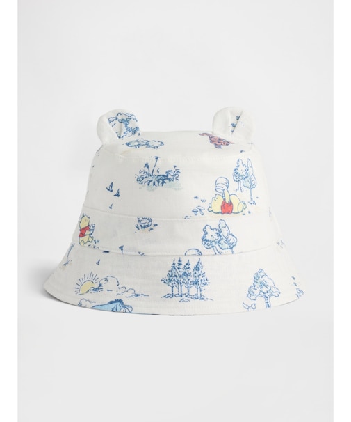 くまのプーさん コットンガーゼ バケットハット (ベビー)