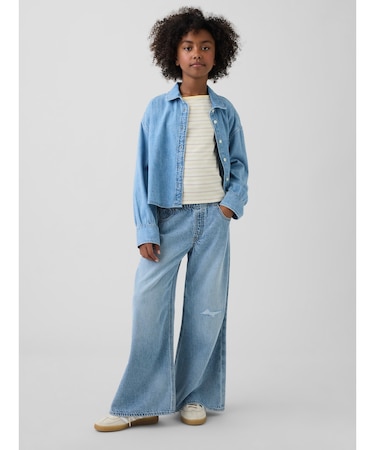 ウルトラソフト ローライズ バギーデニム (キッズ)