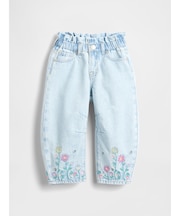 フローラル ホースシューデニム (幼児・ベビー)