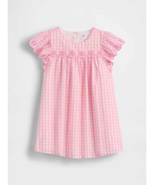 アイレット ギンガムチェック ワンピース (幼児・ベビー)