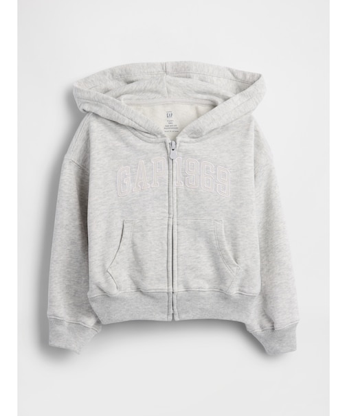 ヴィンテージソフト フレンチテリー GAPロゴ ジップアップパーカー (幼児・ベビー)