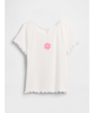 刺しゅう リブTシャツ (幼児・ベビー)