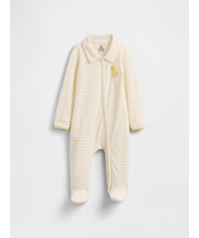 はじめてのお気に入り オーガニックコットン 足つき カバーオール (ベビー)