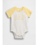 オーガニックコットン GAPロゴ ラグランスリーブ ボディスーツ (ベビー)