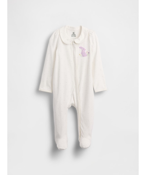 はじめてのお気に入り オーガニックコットン 足つき カバーオール (ベビー)