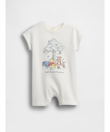 くまのプーさん ヴィンテージソフト ショートオール (ベビー)