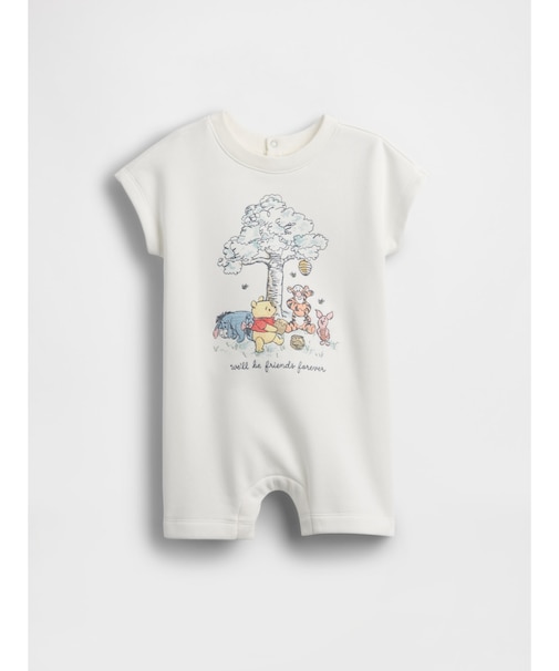 くまのプーさん ヴィンテージソフト ショートオール (ベビー)