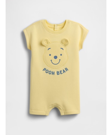 くまのプーさん ヴィンテージソフト ショートオール (ベビー)