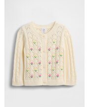 フローラル ポインテール カーディガン (ベビー)