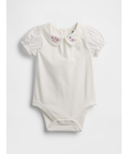 はじめてのお気に入り オーガニックコットン ピーターパン ボディスーツ (ベビー)