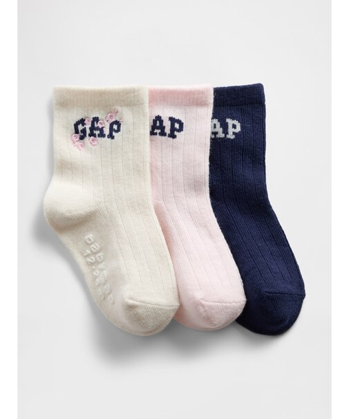 SAKURA GAPロゴ ソックス 3足セット (幼児・ベビー)