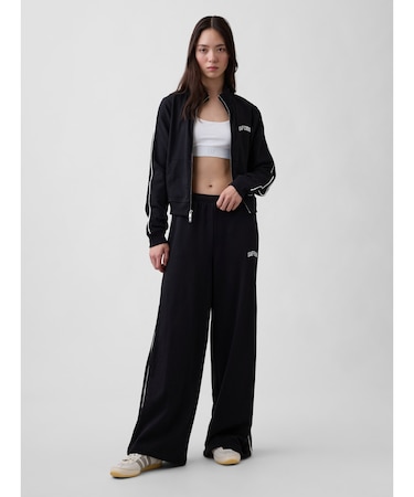 フレンチテリー GAP1969ロゴ バギー ワイドスウェットパンツ