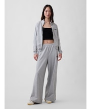 フレンチテリー GAP1969ロゴ バギー ワイドスウェットパンツ