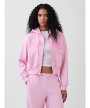 フレンチテリー オーバーサイズ GAP1969ロゴ ジップアップパーカー