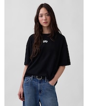 オーガニックコットン ヴィンテージソフト アスレチック GAPロゴ チュニックTシャツ