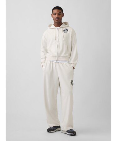 ヴィンテージソフト フレンチテリー GAPロゴ バギースウェットパンツ