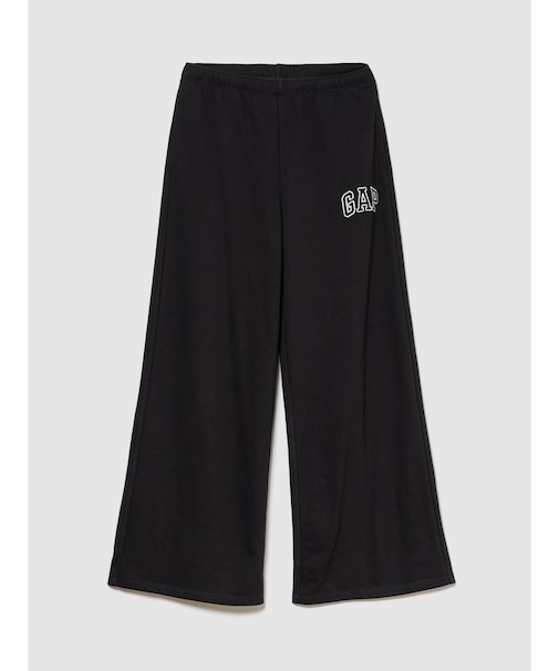 GAPロゴ フレンチテリー ワイドパンツ