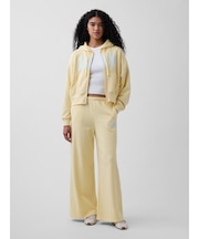 GAPロゴ フレンチテリー ワイドパンツ