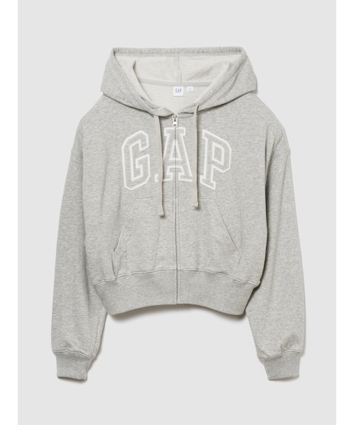 GAP フレンチテリーオーバーサイズ GAP1969ロゴジ ップアップパーカー GAP（ギャップ） パーカー ヴィンテージソフト フレンチテリー SAKURA
