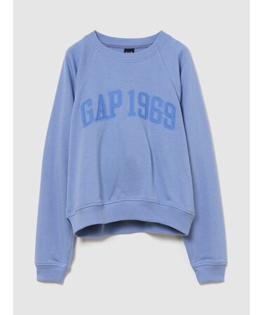 フレンチテリー ラグラン GAPロゴスウェットシャツ