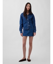 ウルトラソフトデニム ミニスカート