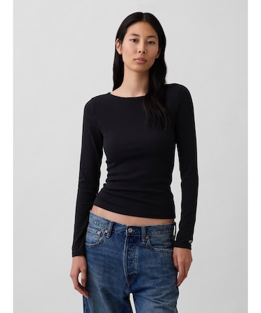 モダン バックタイ Tシャツ