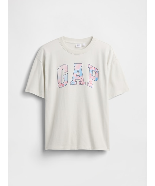 リラックスフィット SAKURA GAPロゴ Tシャツ (キッズ)