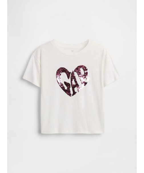 オーバーサイズ フリッピースパンコール グラフィックTシャツ