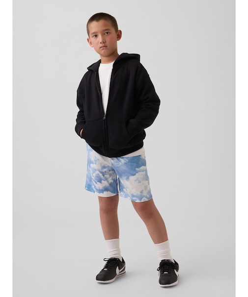 GapFit 6インチ リサイクル メッシュ イージーショートパンツ (キッズ)