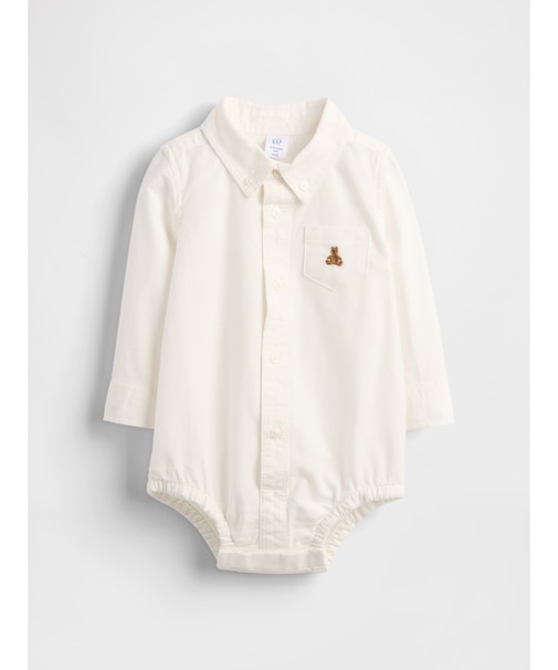 オックスフォード ボディスーツ (ベビー)
