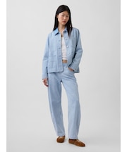 ローライズ ウルトラソフト バレルデニム