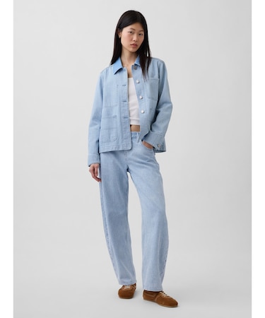 ローライズ ウルトラソフト バレルデニム