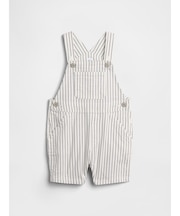 シアサッカー ストライプ ショートオール (ベビー)