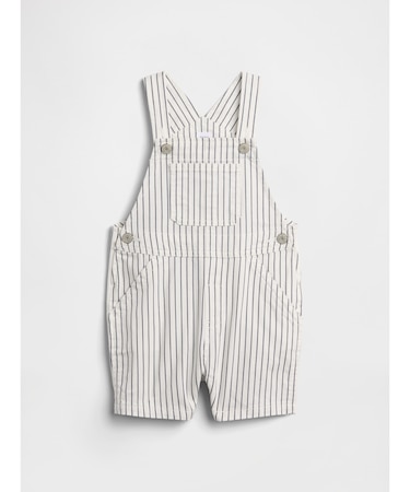 シアサッカー ストライプ ショートオール (ベビー)