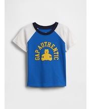 babyGap カラーブロック ブランナンベア グラフィックTシャツ