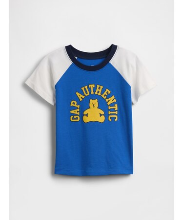 babyGap カラーブロック ブランナンベア グラフィックTシャツ