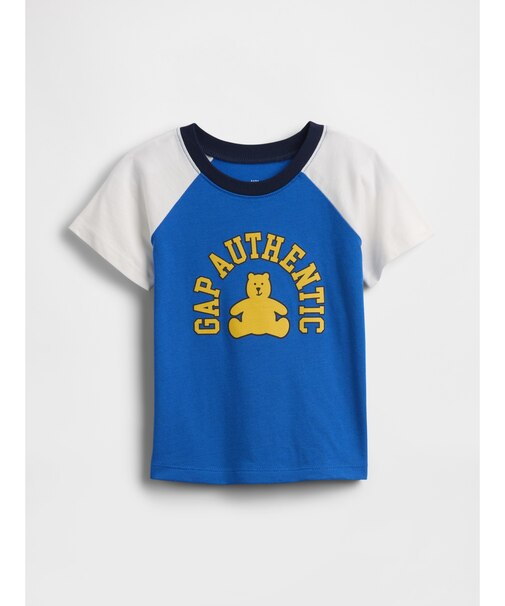 babyGap カラーブロック ブランナンベア グラフィックTシャツ